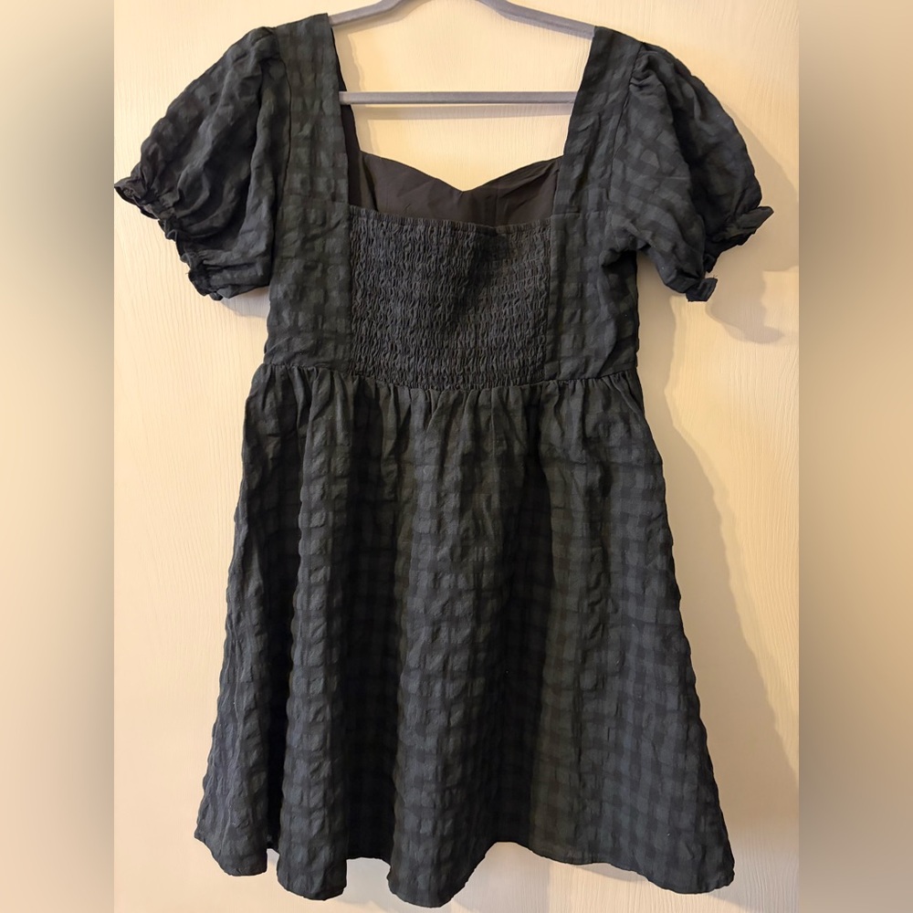 Disturbia plaid baby doll dress - Picture 4 of 6